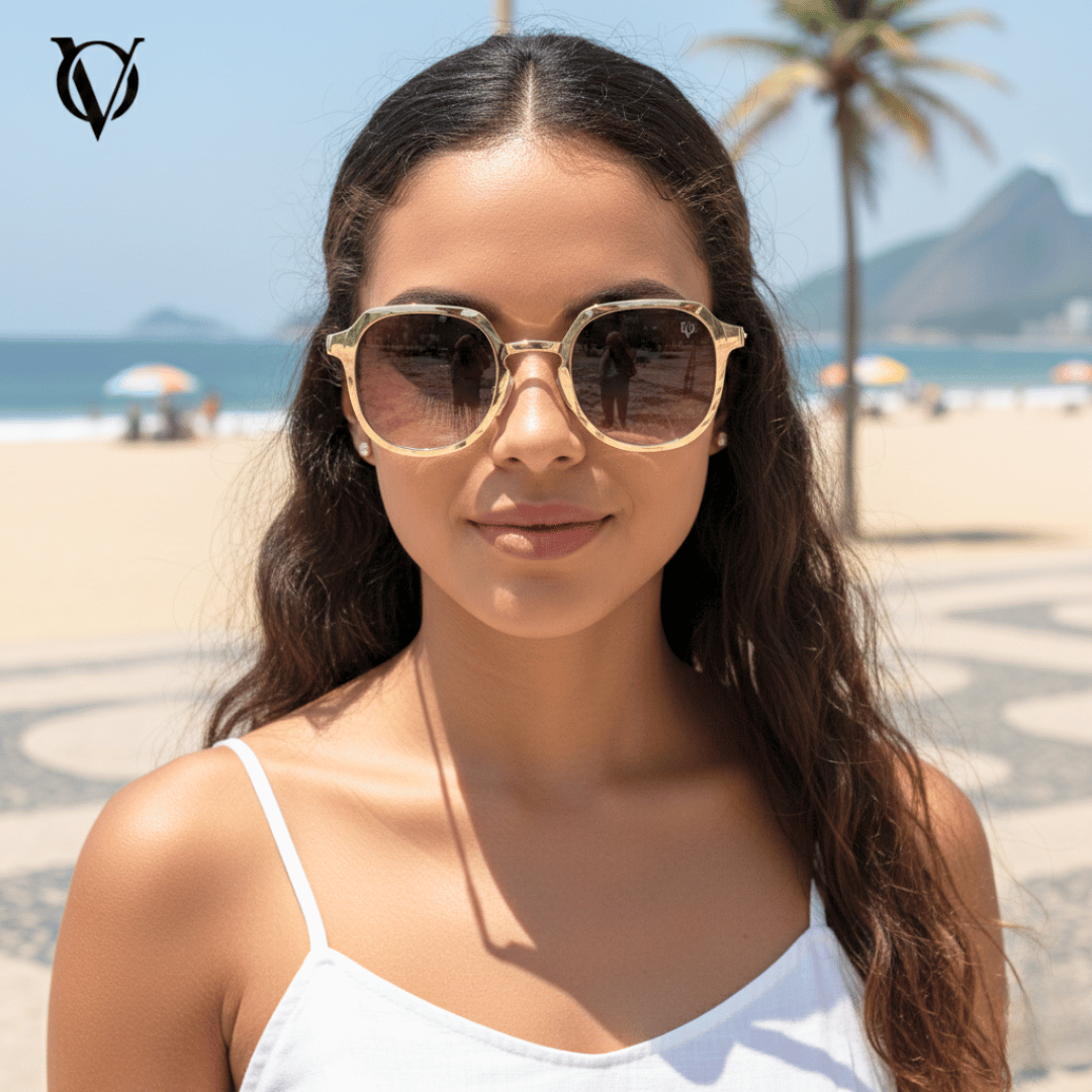 Titan Noir (Women Sunglasses BY 3755 Gold)