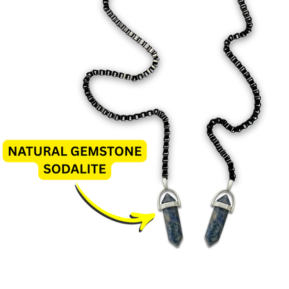 DARK CODE BLACK (BLK.C) SODALITE