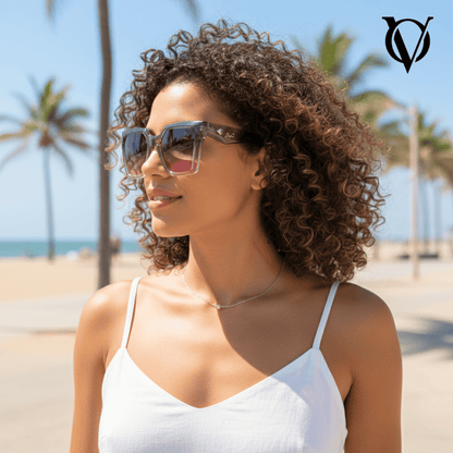 Twilight Oversize (Women Sunglasses M6255 Grey)