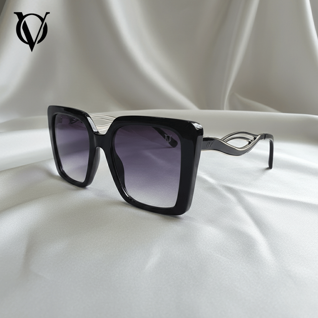 Noir Sculpt (Women Sunglasses 3258) Black Gold