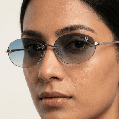 Aurora Edge Rimless Photocromatic Sunglasses (2609)