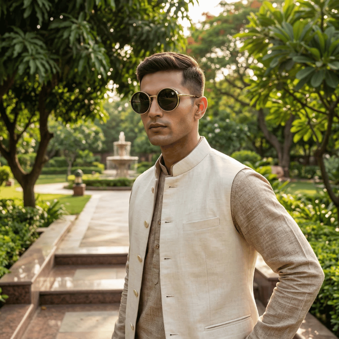 NOIR OVAL NC(MEN SUNGLASSES)