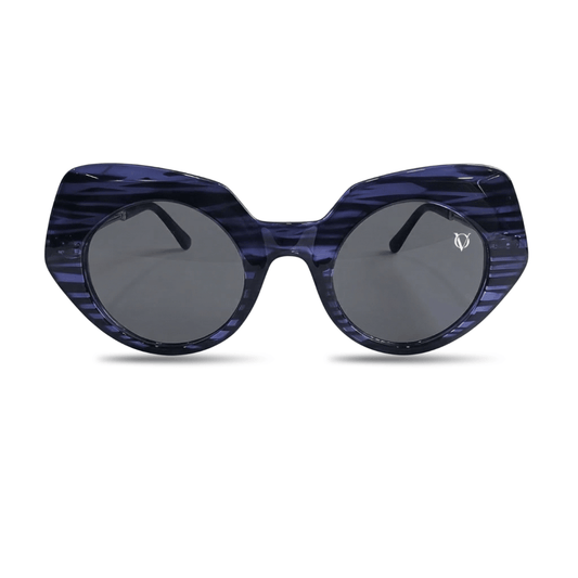 Azure Orbit (Women Sunglasses 6290 Black Purple)