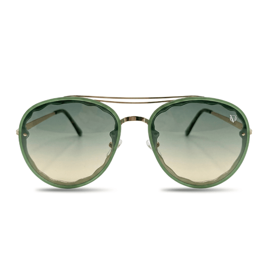 Emerald Aura (Women Sunglasses M549 Green)