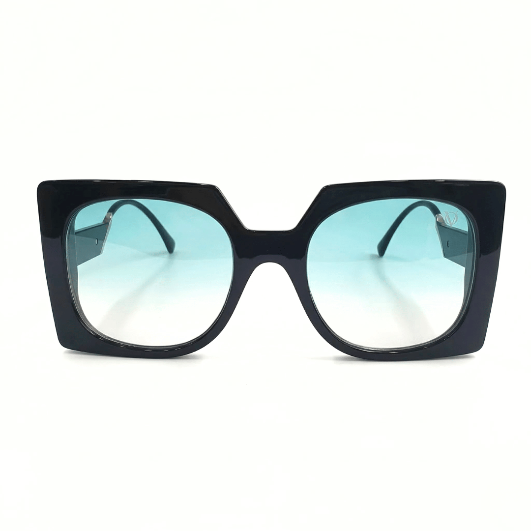 Arctic Noir Square (Women Sunglasses M6221 Black)