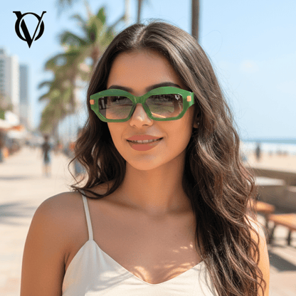 Electric Ivy (Women Sunglasses M6141 Green)