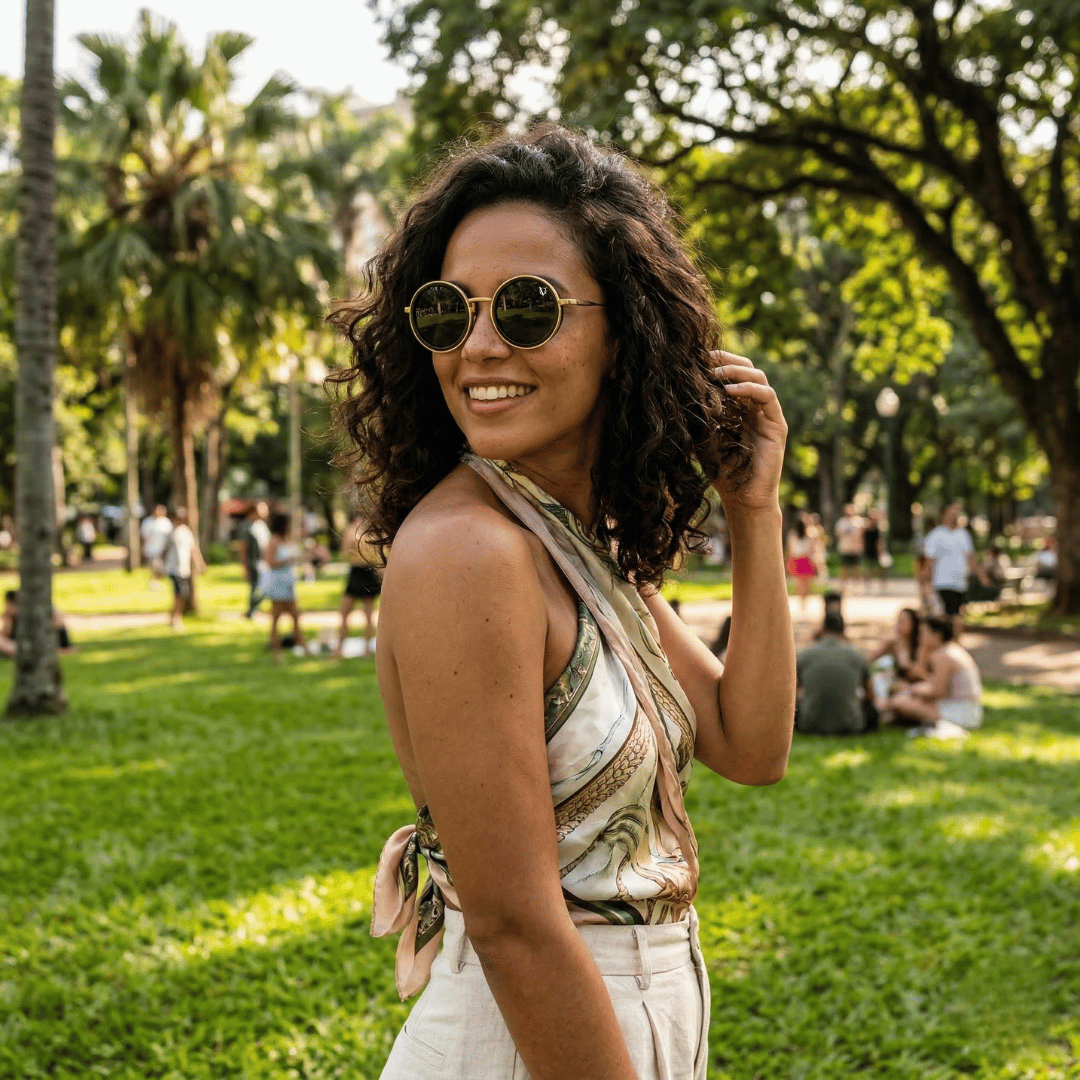 NOIR OVAL NC(WOMEN SUNGLASSES)