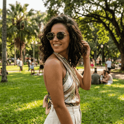 NOIR OVAL NC(WOMEN SUNGLASSES)