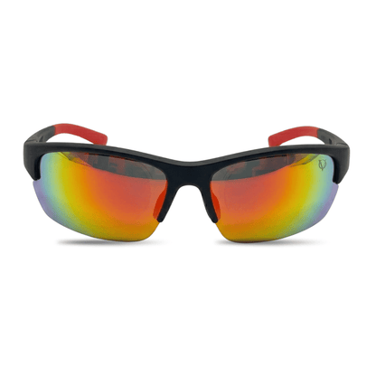 UNISEX SPORTS GLASSES 9961 RED BLACK