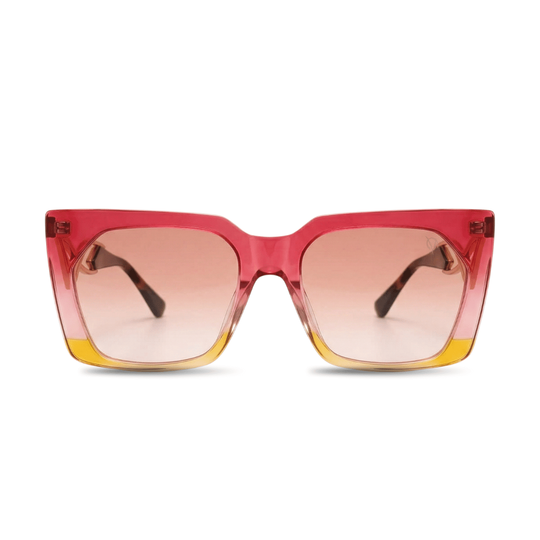 Rosé Glow Luxe (Women Sunglasses M6211 Red)