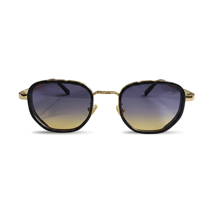Unisex Black Gold Sunglasses 2690