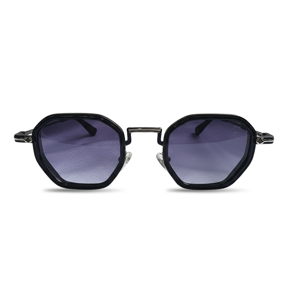 Noir Struct (Unisex Black Sunglasses) 2738