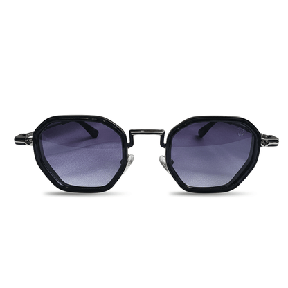Noir Struct (Unisex Black Sunglasses) 2738