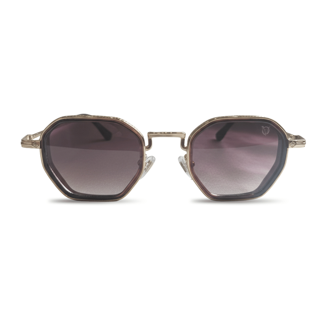 Aurelle (Unisex Sunglasses 2738 Gold)