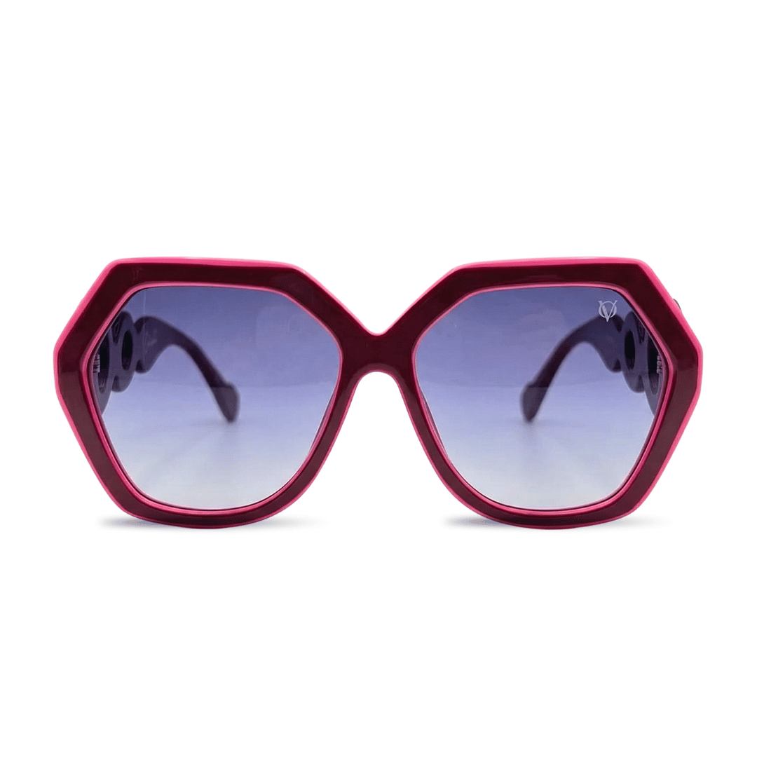 Mandarin Hex (Women Sunglasses 5706 Pink)