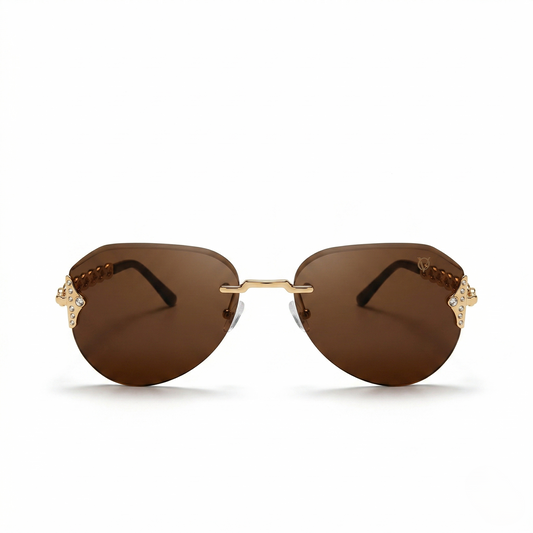 Amber Chain Elite Sunglasses (58106)