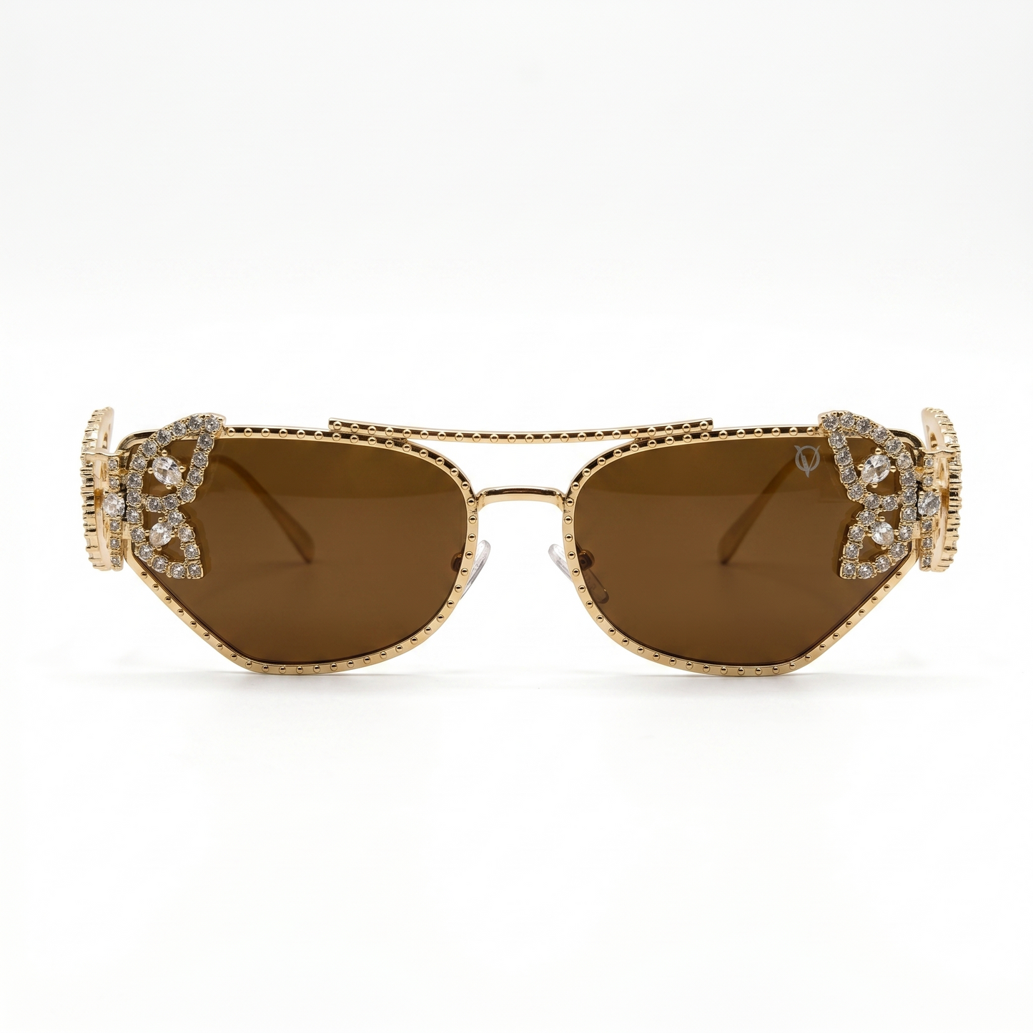 Golden Monarch Glam Sunglasses (98119)