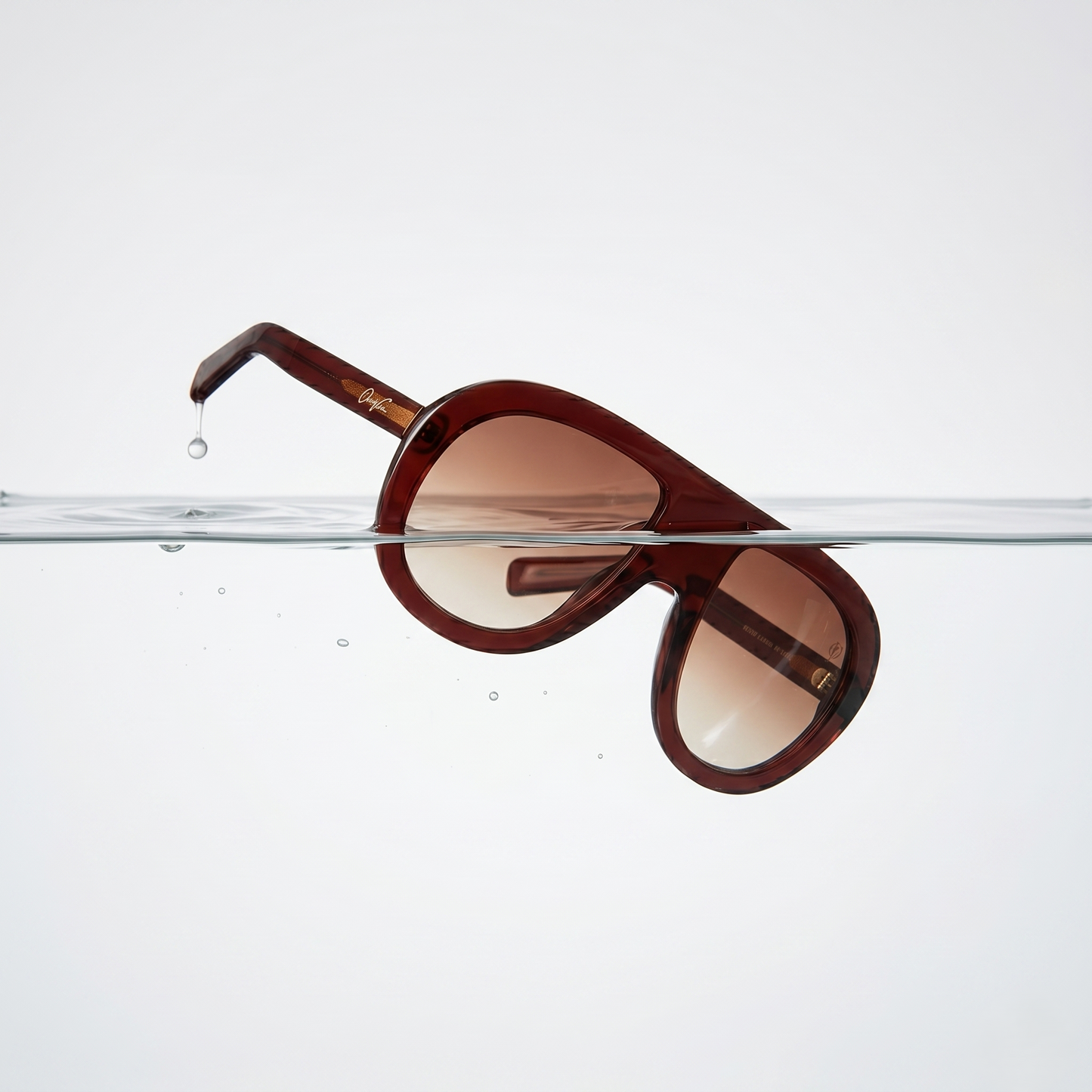 Polygon (Unisex Sunglasses 5701 Maroon)