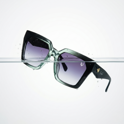 Twilight Oversize (Women Sunglasses M6255 Black)