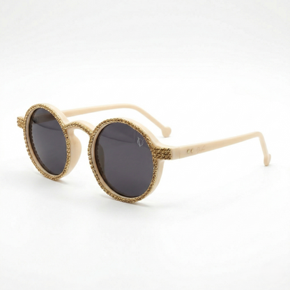 Ivory Glam Royale Sunglasses (H-0006)