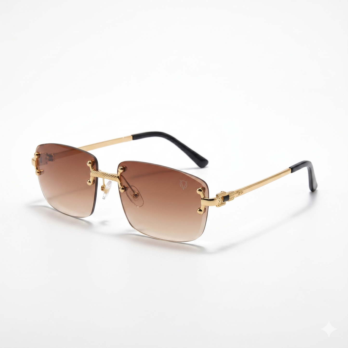 Golden Dusk Luxe Sunglasses  (S-003)