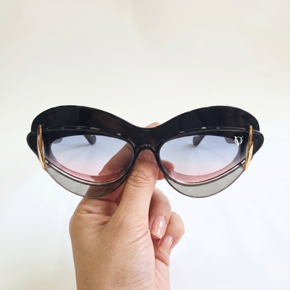 Noir Eclipse Luxe (Women Sunglasses M6220 Black)