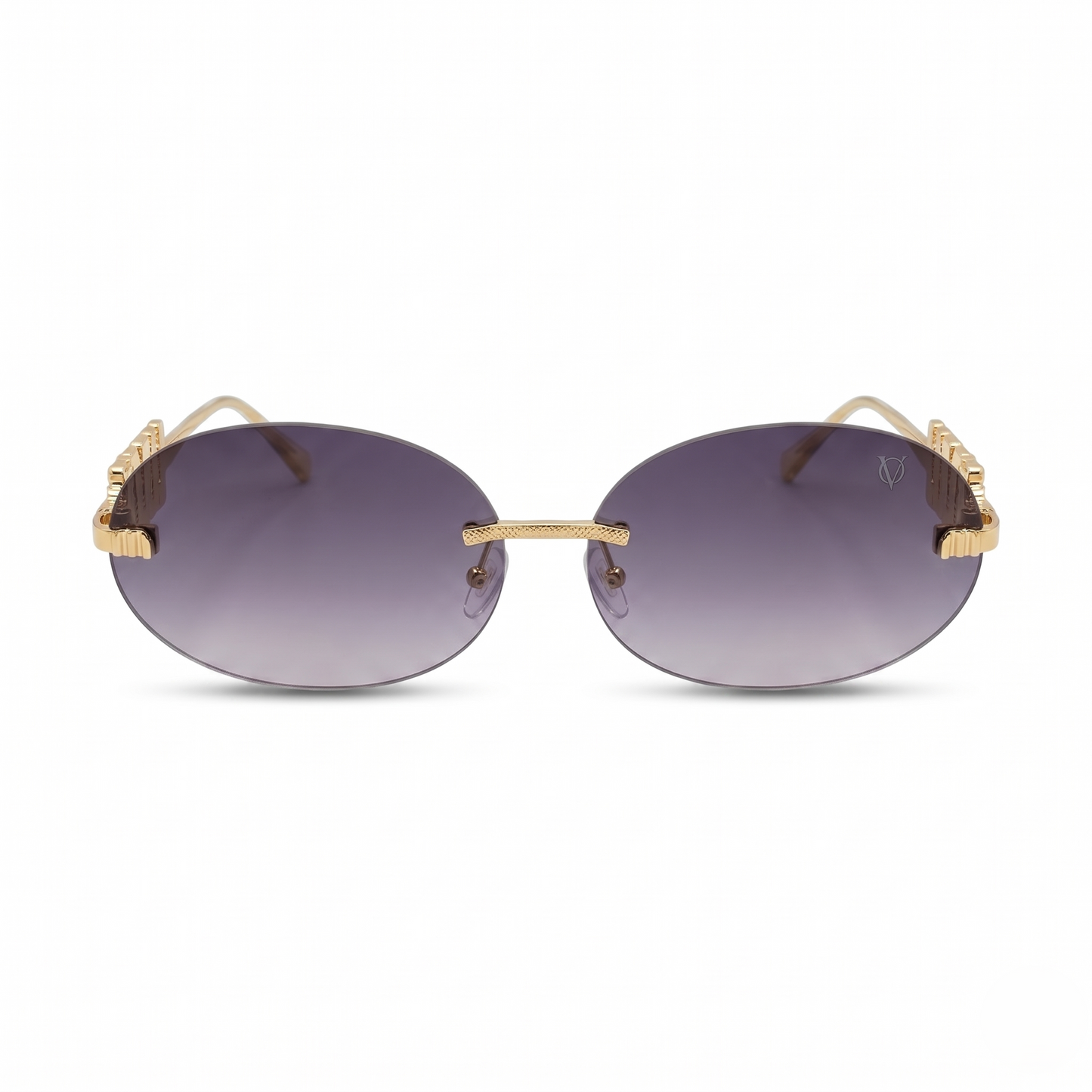 Oval Gold/Tint Black (S-075)