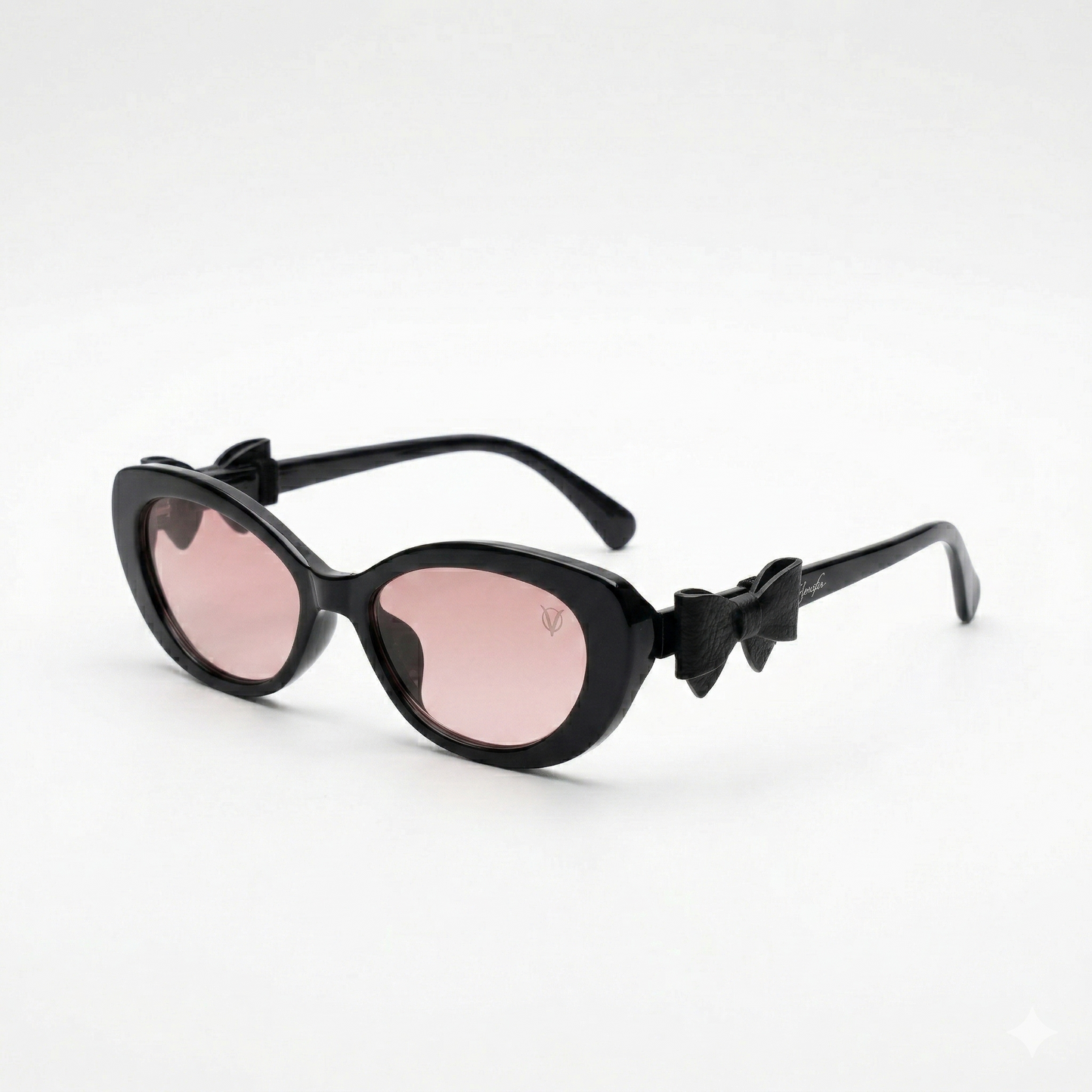 BowCharm Noir Sunglasses (T-57) Black-Pink