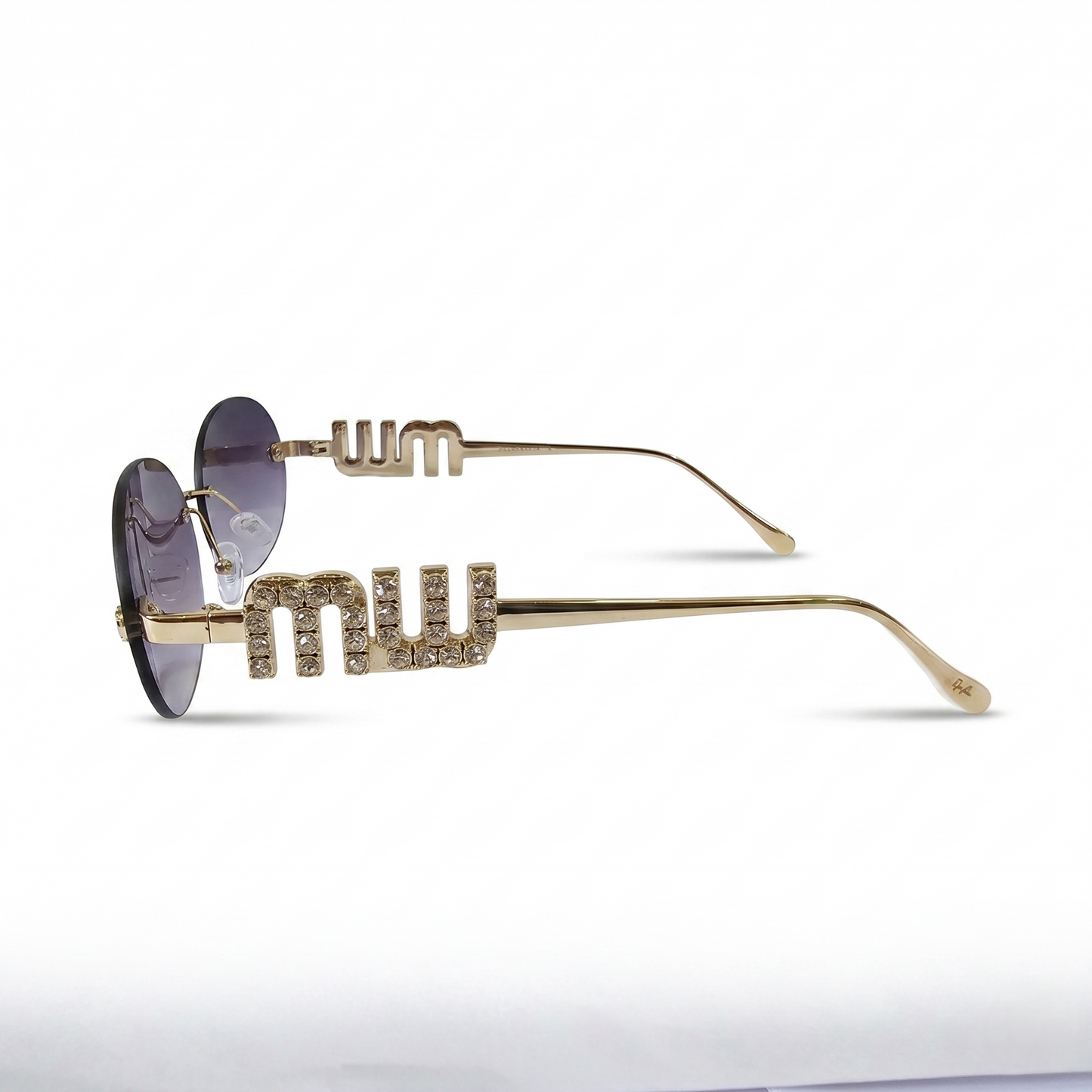 Oval Gold/Tint Black (S-075)