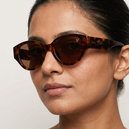 Amber Tortoise Elegance Sunglasses (17002)