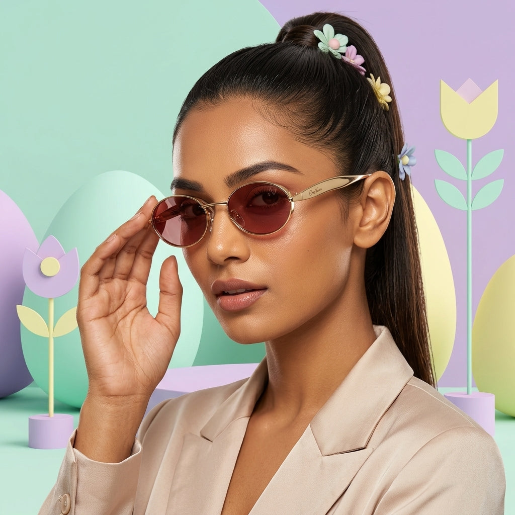 Rose Gold Minimalist Rounds (3221)