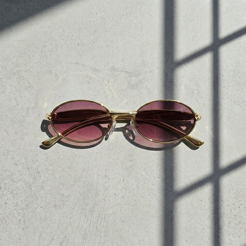 Rose Gold Minimalist Rounds (3221)