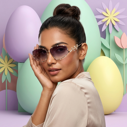 Crystal Royale Edge Sunglasses (81088)