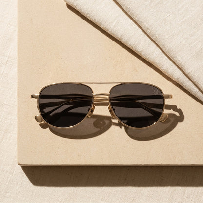 Aurora Gold Classic Aviator Sunglasses (58226)