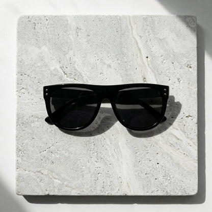 Shadow Wave Black Sunglasses (17026)