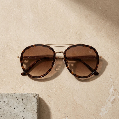 Sienna Luxe Round Sunglasses (9863)