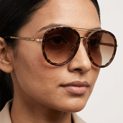 Sienna Luxe Round Sunglasses (9863)