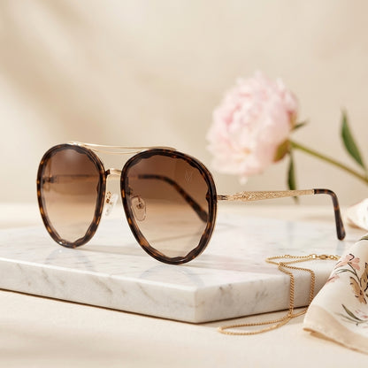 Sienna Luxe Round Sunglasses (9863)