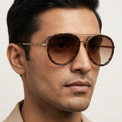 Sienna Luxe Round Sunglasses (9863)