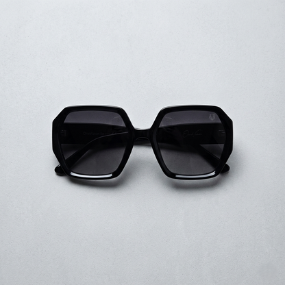 Midnight Bold Square Sunglasses (17025)