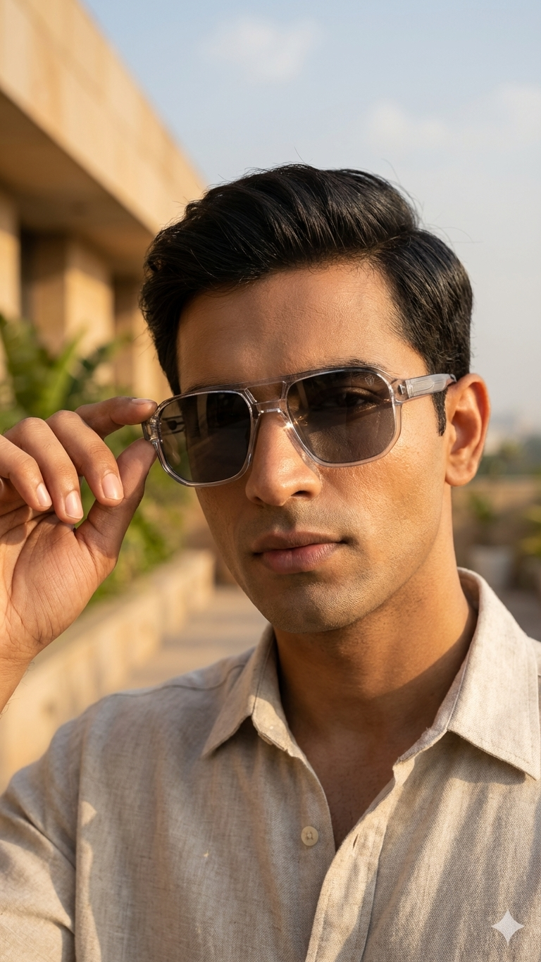 Crystal Edge Sunglasses (T-54) Grey