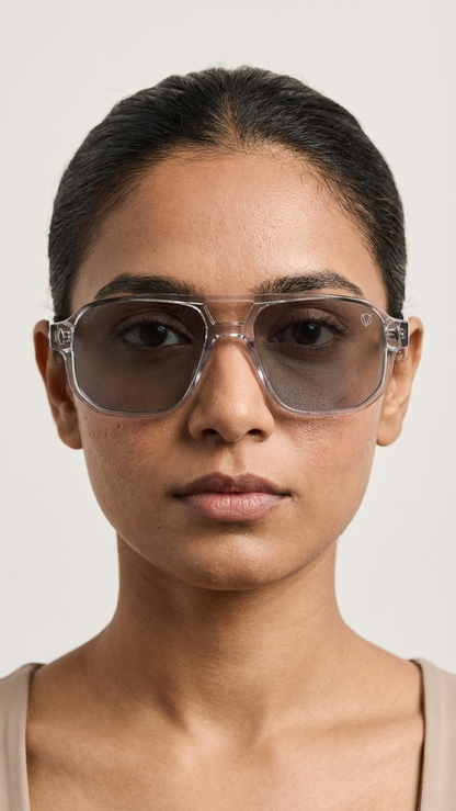 Crystal Edge Sunglasses (T-54) Grey