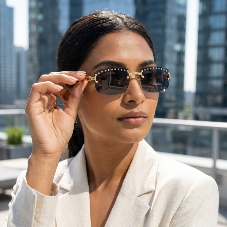 Crystal Edge Royale Sunglasses (S003-1)